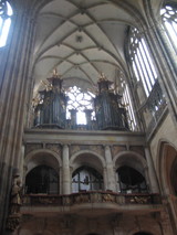 聖ヴィート大聖堂内のオルガン