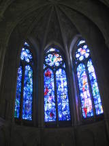 Vitrail de Chagall de Cathedrale Notre-Dame de Reims